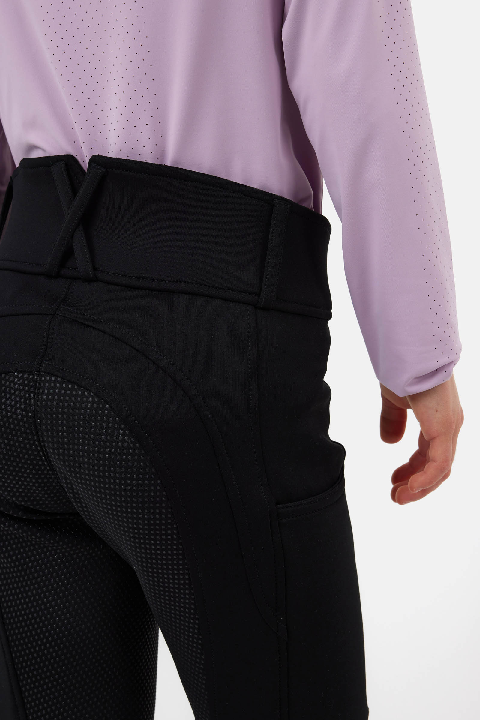 Horze Young Rider Chara pantaloni equitazione full grip