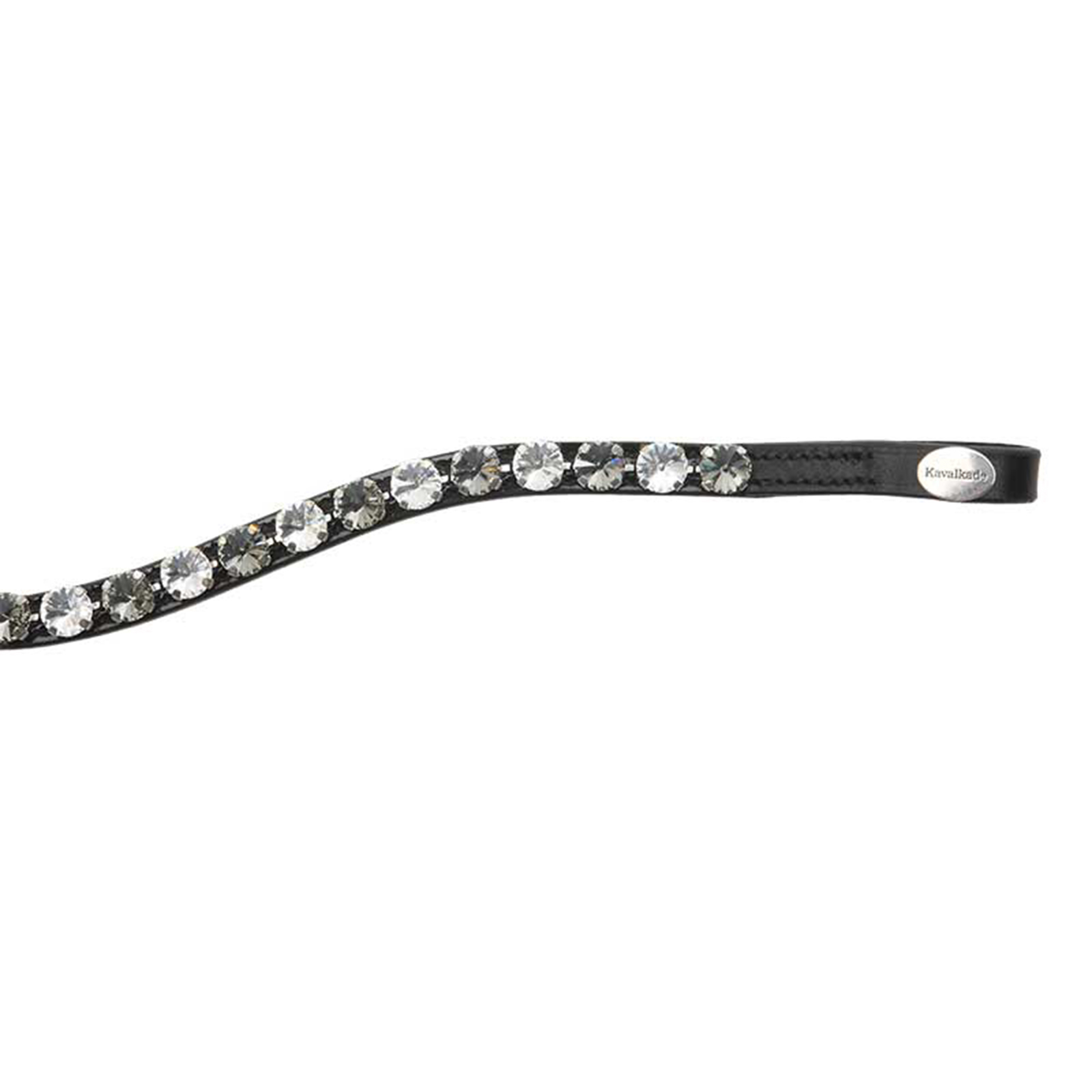 Grey/White Kavalkade Browband Diamond