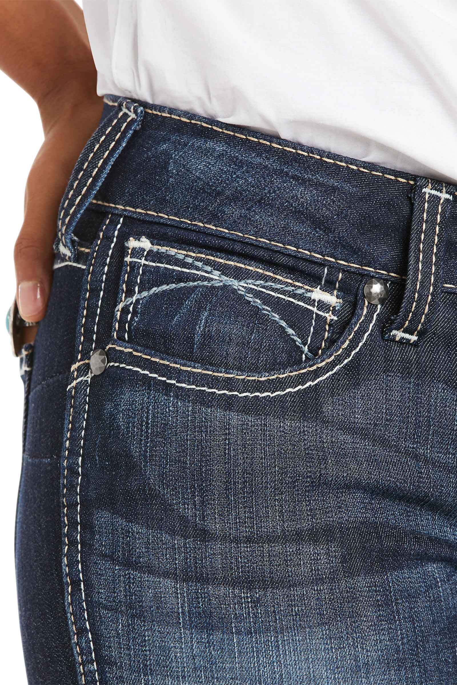 Ariat Ella R.E.A.L jeans skinny stretch da donna con vita media