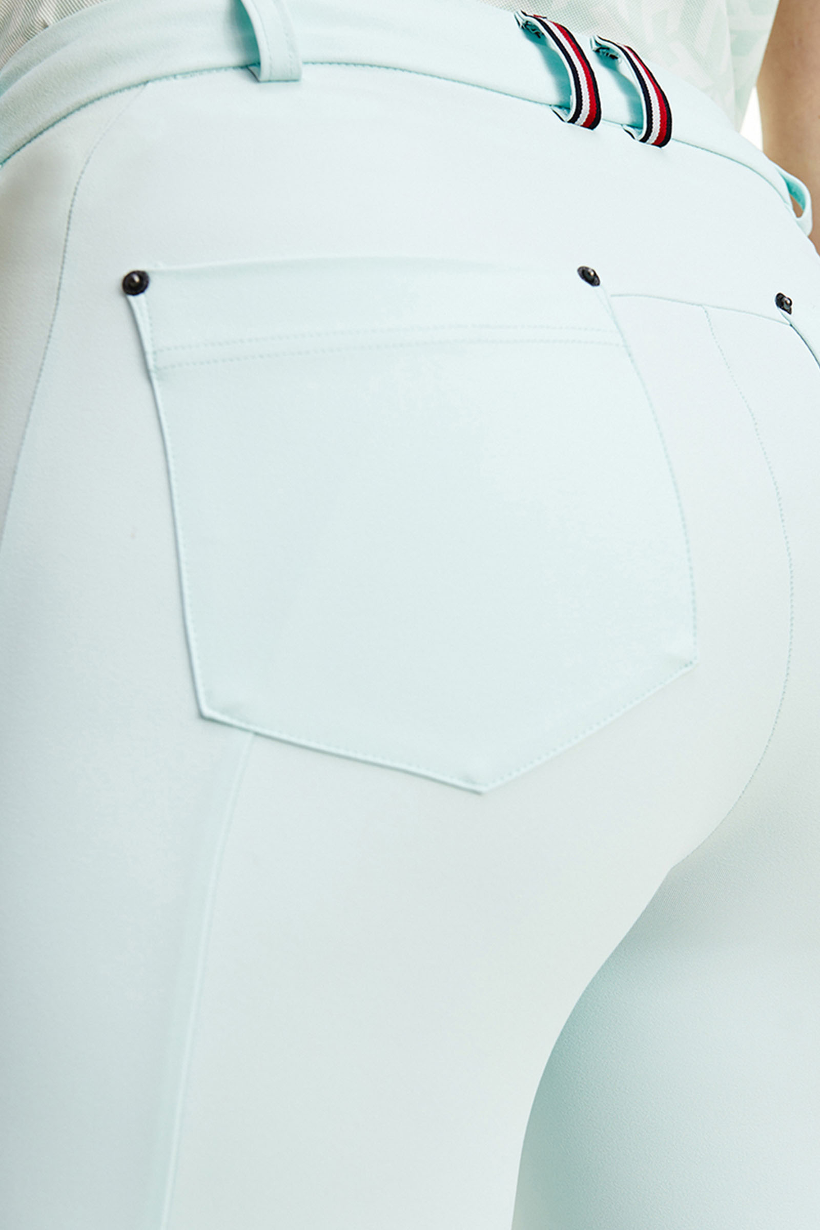 Tommy Hilfiger Equestrian pantaloni da equitazione da donna Style con grip al ginocchio