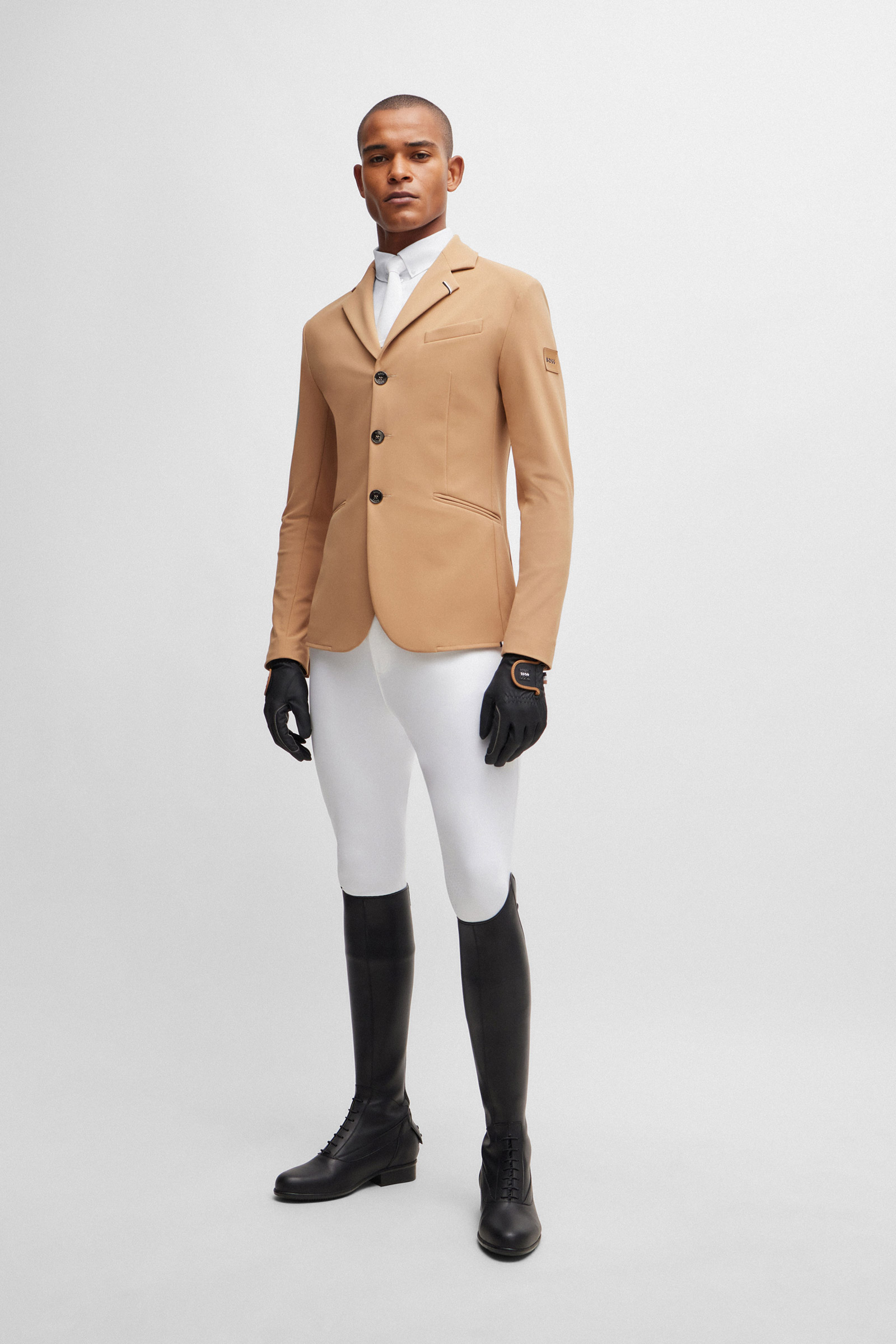 Camicia da show Boss Norman con pannello laterale