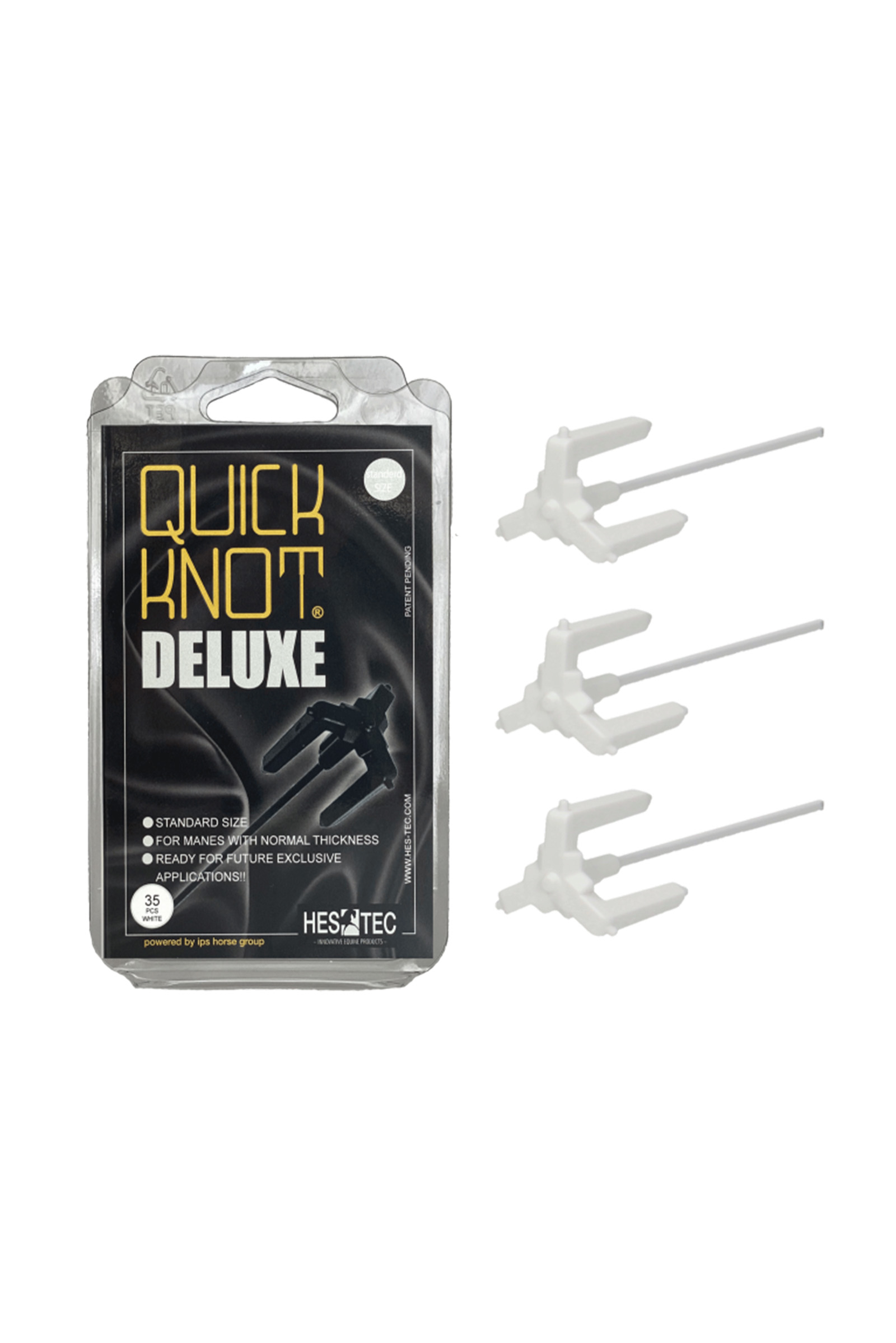 white Quick Knot Deluxe Attrezzo per Intrecciare, Standard