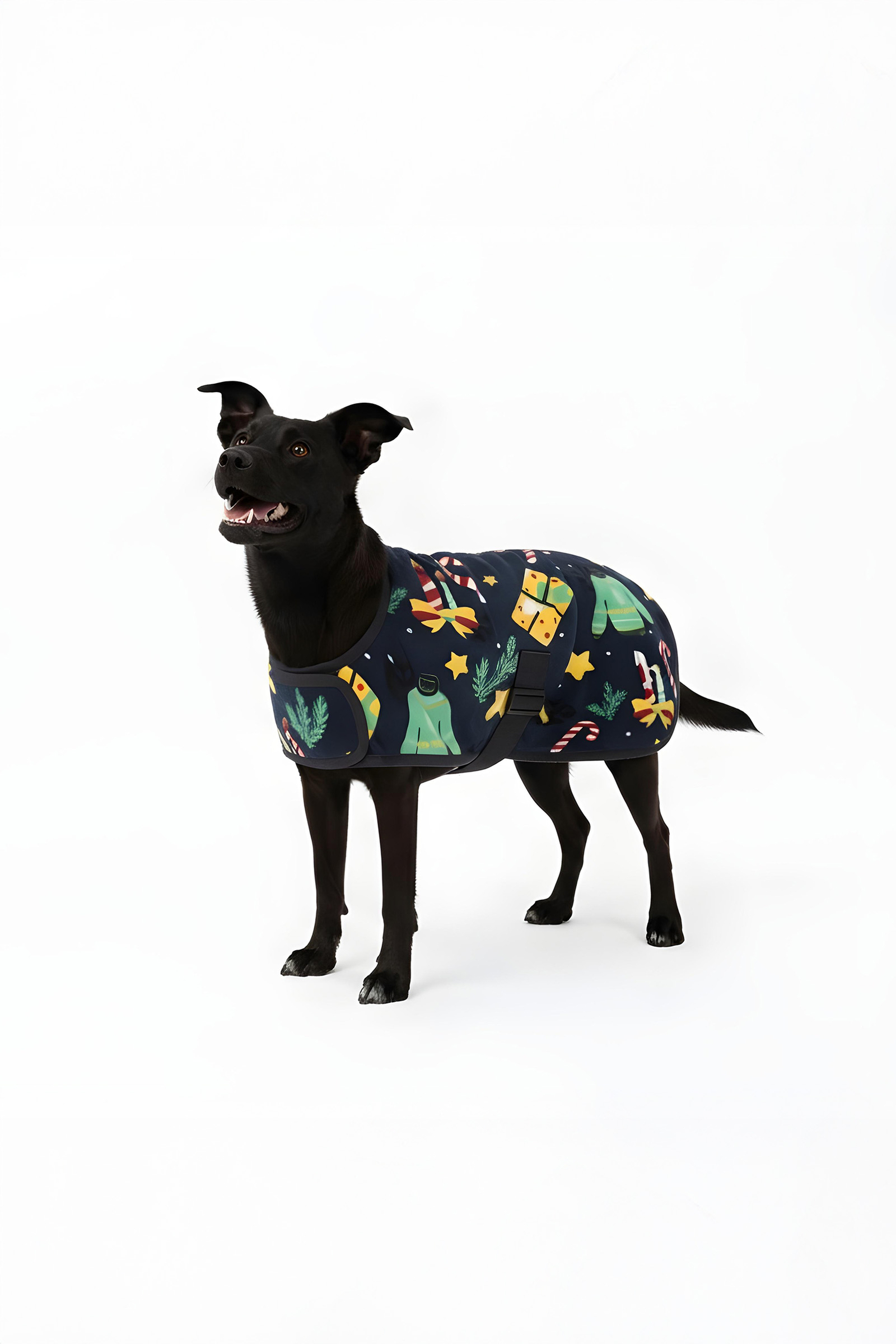 christmas jumper print Maglione di Natale per cani Horze